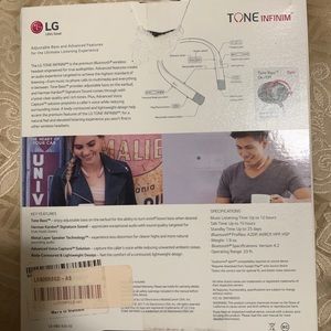 LG tones infinim headphones